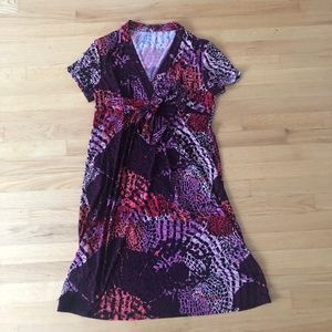 Authentic Tahari Jersey Dress L